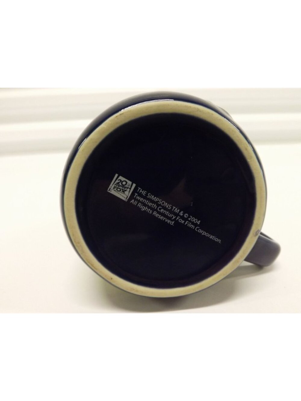 Vtg Mug 2004 The Simpsons Homer Simpson 3D Collectibl Licensed Matt Groening Cup - Picture 9 of 11